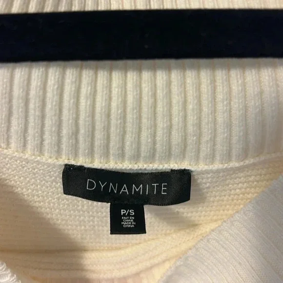 Size Small -  Dynamite Sweater - Cream Color - Picture 6 of 7